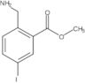 Benzoic acid, 2-(aminomethyl)-5-iodo-, methyl ester