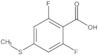 2,6-Difluoro-4-(methylthio)benzoic acid