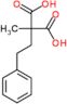 methyl(2-phenylethyl)propanedioic acid