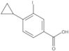 4-Cyclopropyl-3-iodobenzoic acid