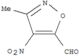 5-Isoxazolecarboxaldehyde,3-methyl-4-nitro-