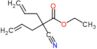 ethyl 2-cyano-2-(prop-2-en-1-yl)pent-4-enoate