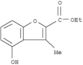 2-Benzofurancarboxylicacid, 4-hydroxy-3-methyl-, ethyl ester