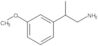 3-Methoxy-β-methylbenzeneethanamine