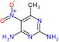 6-methyl-5-nitropyrimidine-2,4-diamine