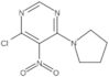 4-Chloro-5-nitro-6-(1-pyrrolidinyl)pyrimidine