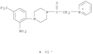 Pyridinium,1-[2-[4-[2-nitro-4-(trifluoromethyl)phenyl]-1-piperazinyl]-2-oxoethyl]-,chloride (1:1)