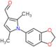 1-(1,3-benzodioxol-5-yl)-2,5-dimethyl-1H-pyrrole-3-carbaldehyde