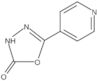2-(4-Pyridyl)-1,3,4-oxadiazol-5-one