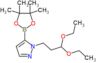 1-(3,3-diethoxypropyl)-5-(4,4,5,5-tetramethyl-1,3,2-dioxaborolan-2-yl)-1H-pyrazole