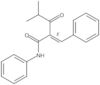(2E)-4-Methyl-3-oxo-N-phenyl-2-(phenylmethylene)pentanamide