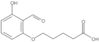 5-(2-Formyl-3-hydroxyphenoxy)pentanoic acid