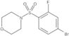 4-[(4-Bromo-2-fluorophenyl)sulfonyl]morpholine