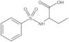 2-[(Phenylsulfonyl)amino]butanoic acid