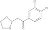 1-(3,4-Diclorofenile)-2-(1,3-diossolan-2-il)etanone