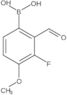 B-(3-Fluoro-2-formyl-4-methoxyphenyl)boronic acid