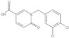 1-[(3,4-Dichlorophenyl)methyl]-1,6-dihydro-6-oxo-3-pyridinecarboxylic acid