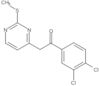 1-(3,4-Dichlorophenyl)-2-[2-(methylthio)-4-pyrimidinyl]ethanone