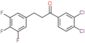 1-(3,4-dichlorophenyl)-3-(3,4,5-trifluorophenyl)propan-1-one