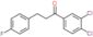1-(3,4-dichlorophenyl)-3-(4-fluorophenyl)propan-1-one