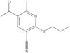 5-Acetyl-6-methyl-2-(propylthio)-3-pyridinecarbonitrile