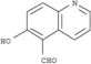 5-Quinolinecarboxaldehyde,6-hydroxy-