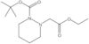 Ethyl 2-[(1,1-dimethylethoxy)carbonyl]tetrahydro-1-pyridazineacetate