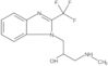 α-[(Methylamino)methyl]-2-(trifluoromethyl)-1H-benzimidazole-1-ethanol