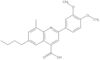 6-Butyl-2-(3,4-dimethoxyphenyl)-8-methyl-4-quinolinecarboxylic acid