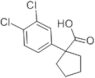 1-(3,4-dichlorophenyl)cyclopentane-1-carboxylic acid