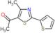 1-(4-methyl-2-thiophen-2-yl-1,3-thiazol-5-yl)ethanone