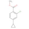 Benzoic acid, 2-chloro-4-cyclopropyl-, methyl ester