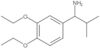 3,4-Diethoxy-α-(1-methylethyl)benzenemethanamine