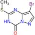 8-bromo-2-(methylsulfanyl)pyrazolo[1,5-a][1,3,5]triazin-4(3H)-one