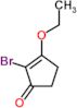 2-bromo-3-ethoxycyclopent-2-en-1-one