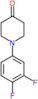 1-(3,4-difluorophenyl)piperidin-4-one