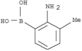 m-Tolueneboronic acid,2-amino- (8CI)