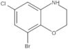 8-Bromo-6-chloro-3,4-dihydro-2H-1,4-benzoxazine