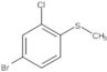 4-Bromo-2-chloro-1-(methylthio)benzene