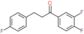 1-(3,4-difluorophenyl)-3-(4-fluorophenyl)propan-1-one