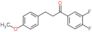 1-(3,4-difluorophenyl)-3-(4-methoxyphenyl)propan-1-one