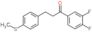 1-(3,4-difluorophenyl)-3-(4-methylsulfanylphenyl)propan-1-one