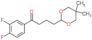 1-(3,4-Difluorophenyl)-4-(5,5-dimethyl-1,3-dioxan-2-yl)-1-butanone