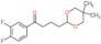 1-(3,4-difluorophenyl)-4-(5,5-dimethyl-1,3-dioxan-2-yl)butan-1-one