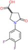 1-(3,4-difluorophenyl)-5-oxopyrrolidine-3-carboxylic acid