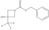Phenylmethyl 3-hydroxy-3-(trifluoromethyl)-1-azetidinecarboxylate
