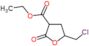 ethyl 5-(chloromethyl)-2-oxotetrahydrofuran-3-carboxylate