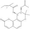2-Butenoic acid, 2-methyl-, (9R,10R)-9-(acetyloxy)-9,10-dihydro-8,8-dimethyl-2-oxo-2H,8H-benzo[1,2-b:3,4-b′]dipyran-10-yl ester, (2Z)-rel-