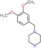 1-(3,4-dimethoxybenzyl)piperazinediium