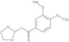 1-(3,4-Dimethoxyphenyl)-2-(1,3-dioxolan-2-yl)ethanone